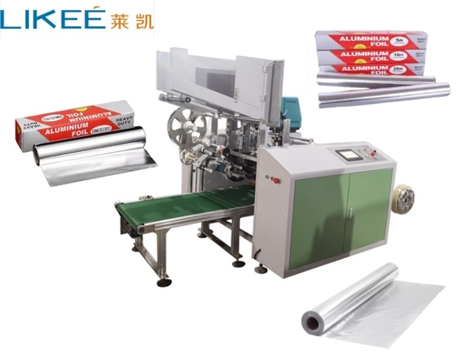 LKWD-450 Haus Aluminiumfolien-Umroll-Automat 350 Meter pro Minute