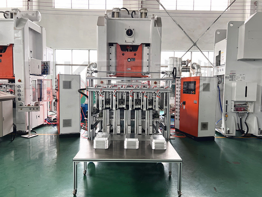 LK-T80 Aluminiumfolieherstellungsmaschine Mitsubishi PLC Touchscreen Frequenzwandler