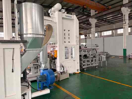 LK-T80 Aluminiumfolie-Fertigungsmaschine mit 24/7 Dauerbetrieb 80 Tonnen Druckkapazität und Mitsubishi PLC-Steuerung
