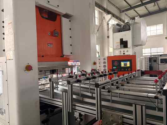 LK-T80 Aluminum Foil Making Machine Container H-Type Structure for Maximum Stability