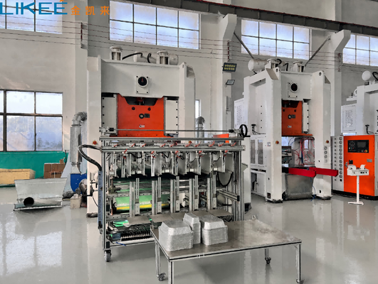 Aluminium Foil Container Making Machine 130 Ton American Pan Multi Cavity Mould Press Equipment for Factory