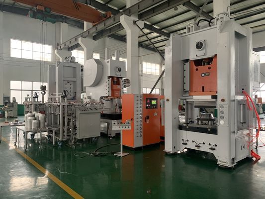 LK-T80 Lebensmittelbehälter Aluminiumfolie Stanzautomat Siemens Motor Herstellungsmaschine