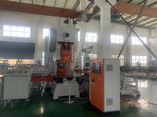 LK-T80 Lebensmittelbehälter Aluminiumfolien-Stanzmaschine für die automatische Herstellung, Einmalgebrauch