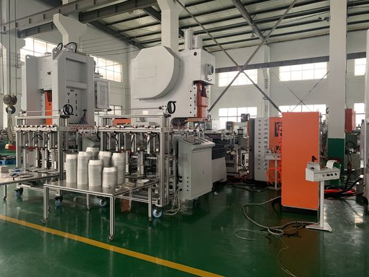 Effiziente LK-T63 Siemens Motor Aluminiumfolie Platte Herstellungsmaschine für Lebensmittelverpackungen